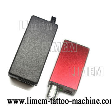 (RED) Professional High Quality MINI Tattoo Power Supply